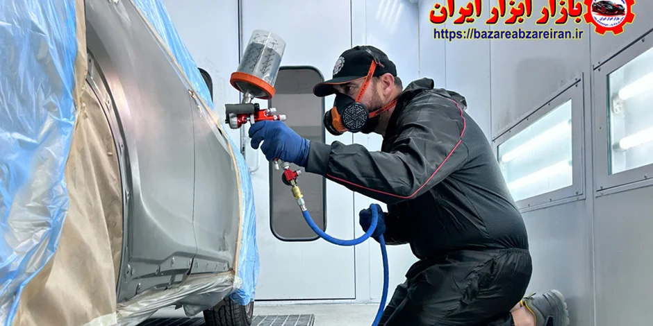 روش کار با پیستوله رنگ بادی