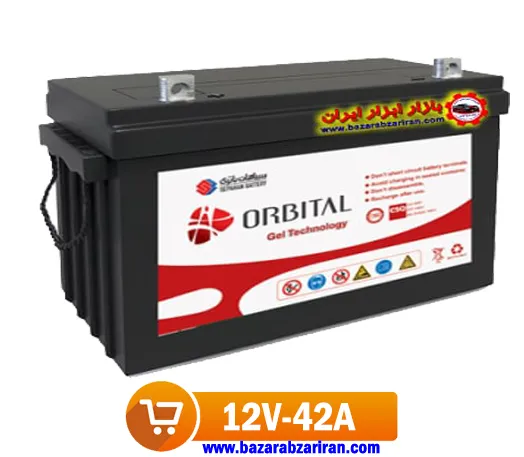 باتری ژل 42 آمپر ساعت 12 ولت برند اوربیتال