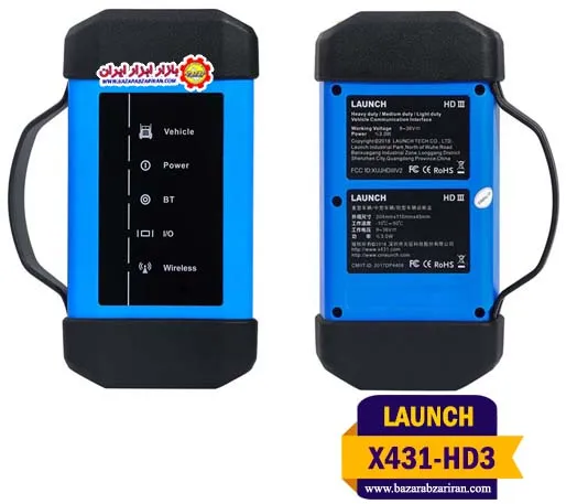 مولتی دیاگ لانچ خودروهای سنگین مدل X431-HD3