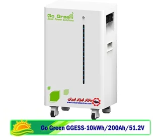 باتری لیتیومی 200 آمپر ساعت 51.2 ولت مدل GGESS-10kWh برند Go Green