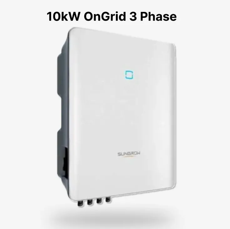 اینورتر خورشیدی آنگرید 10 کیلووات مدل SG10T-CN برند sungrow