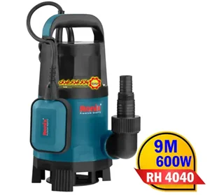 پمپ کف کش 9متری 600 وات یک اسب رونیکس مدل RH-4040