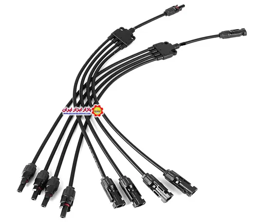 کانکتور خورشیدی چهار به یک کابلی MC4
