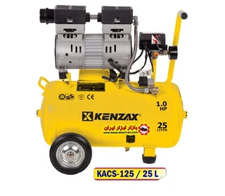 کمپرسور باد 25 لیتری سایلنت کنزاکس مدل KACS-125