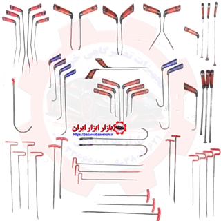 میله صافکاری 55 پارچه دسته امریکایی دنت مستر ساخت ترکیه