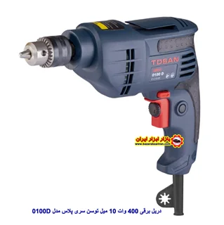 دریل برقی 400 وات 10 میل توسن سری پلاس مدل 0100D